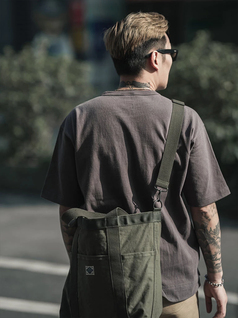 Non Stock MFG. CO. TOPS 9.8 Oz Cotton Classic Pocket T-Shirt - Dark Gray 3 Non Stock MFG. CO. TOPS 9.8 Oz Cotton Classic Pocket T-Shirt - Dark Gray