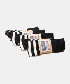 Non Stock MFG. CO. BEST SELLERS Retro Prisoner Style Stripe Cotton Socks