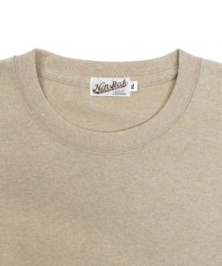 Non Stock MFG. CO. 9 Oz Cotton Tubular T-Shirt - Khaki 15 Non Stock MFG. CO. 9 Oz Cotton Tubular T-Shirt - Khaki