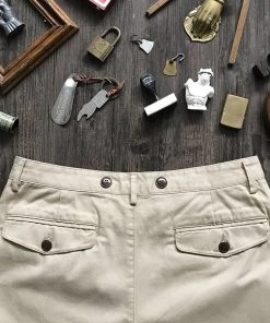 NVGS MFG. & Co. BOTTOMS 1940s British Army 14 Oz Officer Chino Trousers