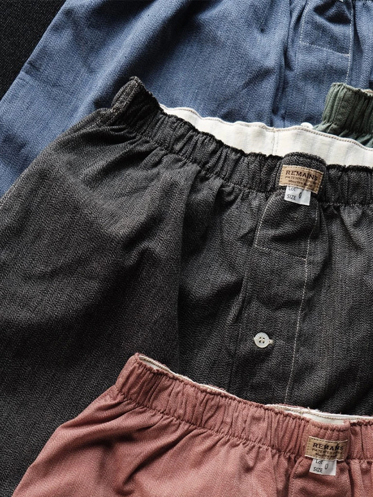 Remains Clothing 1950s Retro Salt & Pepper Boxer Shorts - Green Back In Stock 4 Remains Clothing 1950s Retro Salt & Pepper Boxer Shorts - Green Back In Stock