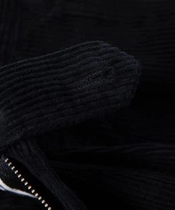 Non Stock MFG. CO. 12.5 Oz 8 Wale Corduroy Trousers - Black