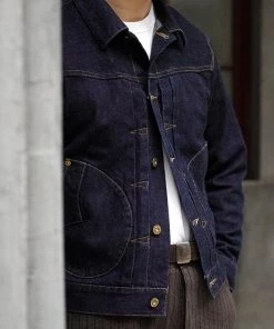 Annual Ring 1880 Indigo Dyed 15 Oz Selvedge Denim Jacket