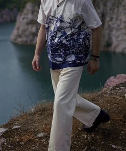 Annual Ring Coconut Palm Printed Aloha Shirt NEW ARRIVALS 12 Annual Ring Coconut Palm Printed Aloha Shirt NEW ARRIVALS