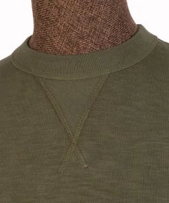 Non Stock MFG. CO. BEST SELLERS Heavyweight US Cotton Gusset Tubular T-Shirt - Green