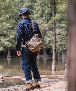 Bronson MFG. CO. 1940s Duck Hunter Camouflage Fishing Bag