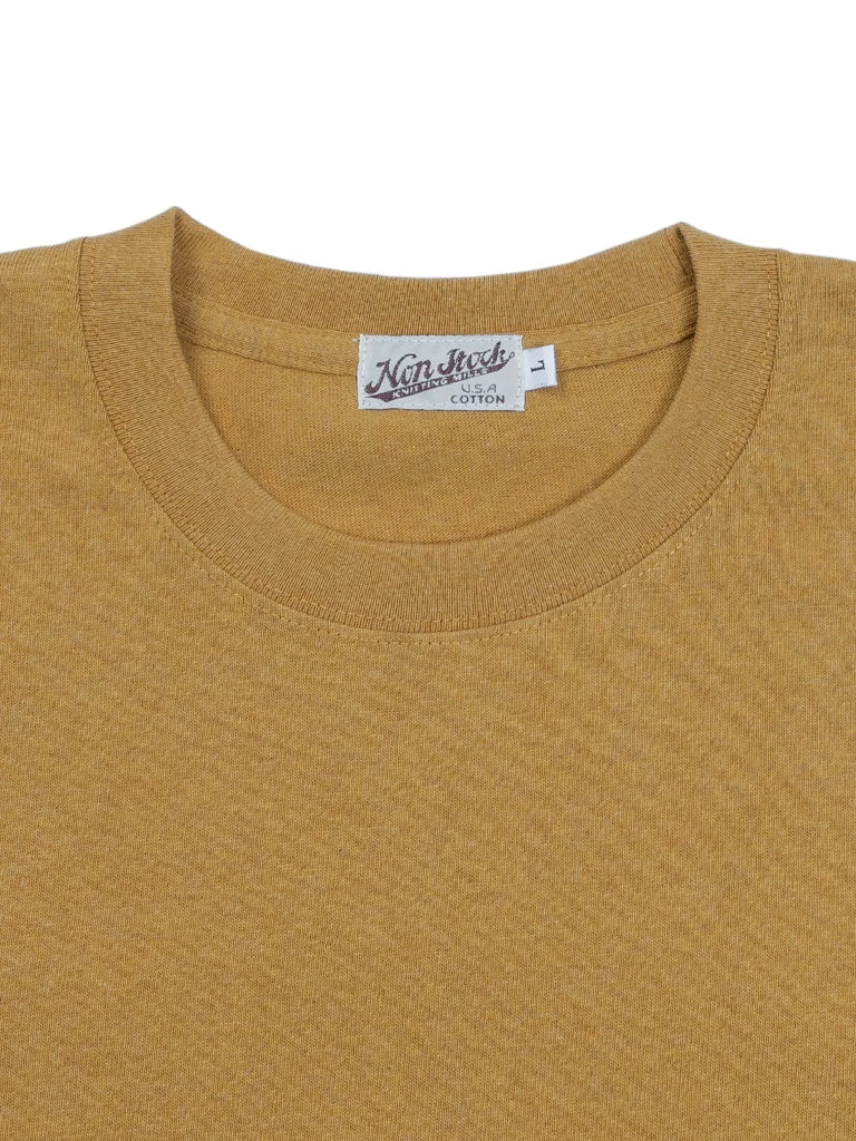 Non Stock MFG. CO. 9 Oz Cotton Tubular T-Shirt - Ginger TOPS 4 Non Stock MFG. CO. 9 Oz Cotton Tubular T-Shirt - Ginger TOPS