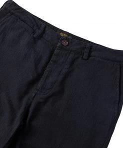 NVGS MFG. & Co. 1940s US Army Herringbone Twill Officer Chino Trousers - Black