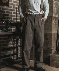 Bronson MFG. CO. BOTTOMS Lot 920 Old Time Stripe Pants