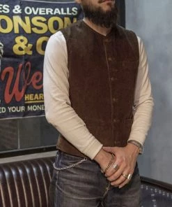 Bronson MFG. CO. 1910s Retro Corduroy Vest