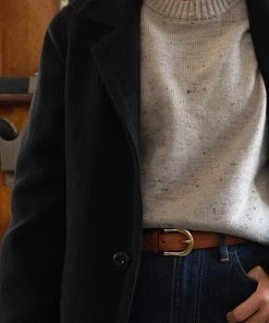 Remains Clothing Wool-Twill Tweed Coat