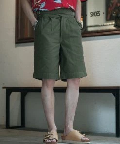 Non Stock MFG. CO. BEST SELLERS British Army Gurkha Bermuda Shorts - Olive