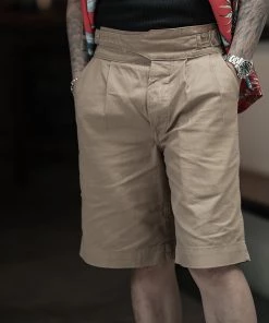 Non Stock MFG. CO. British Army Gurkha Bermuda Shorts - Khaki Back In Stock