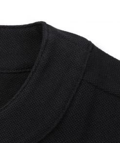 Non Stock MFG. CO. 9.8 Oz Cotton Pique Baseball T-Shirt - Black TOPS