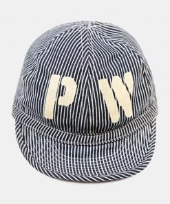 Bronson MFG. CO. WWII CCC MOD PW Prisoner Of War Hickory Stripe Cap