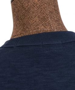 Non Stock MFG. CO. Heavyweight US Cotton Gusset Tubular T-Shirt - Indigo