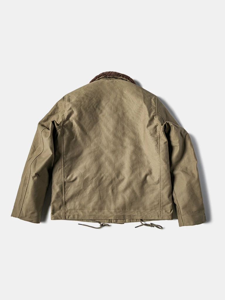 Bronson MFG. CO. TOPS WWII Early Model Submarine N-1 Woolen Deck Jacket 3 Bronson MFG. CO. TOPS WWII Early Model Submarine N-1 Woolen Deck Jacket