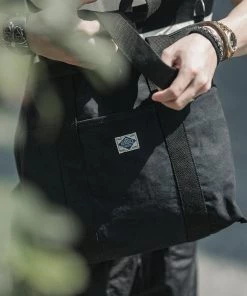 Non Stock MFG. CO. 18 Oz Canvas Tote Bag - Black