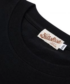 Non Stock MFG. CO. TOPS 9 Oz Cotton Tubular T-Shirt - Black 21 Non Stock MFG. CO. TOPS 9 Oz Cotton Tubular T-Shirt - Black