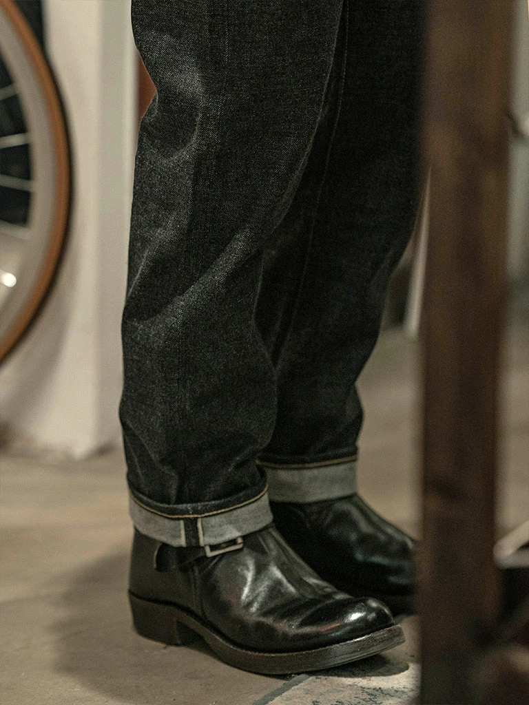 Non Stock MFG. CO. 15 Oz Heavyweight Selvedge Denim Jeans 9 Non Stock MFG. CO. 15 Oz Heavyweight Selvedge Denim Jeans