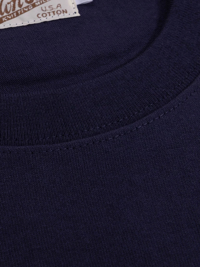 Non Stock MFG. CO. TOPS 9 Oz Cotton Tubular T-Shirt - Navy 5 Non Stock MFG. CO. TOPS 9 Oz Cotton Tubular T-Shirt - Navy