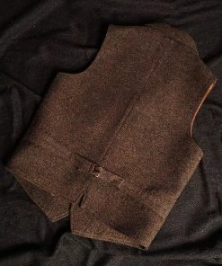 Annual Ring TOPS Brown Tweed Hunting Vest