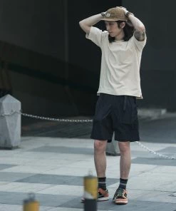 Non Stock MFG. CO. 9.8 Oz Cotton Classic Pocket T-Shirt - Apricot TOPS