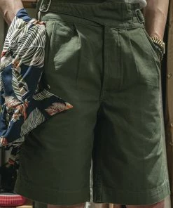 Non Stock MFG. CO. BEST SELLERS British Army Gurkha Bermuda Shorts - Olive