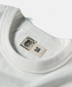 Bronson MFG. CO. 1930s Slanted Pocket Tubular T-Shirt - White BEST SELLERS 14 Bronson MFG. CO. 1930s Slanted Pocket Tubular T-Shirt - White BEST SELLERS