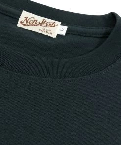 Non Stock MFG. CO. 9 Oz Cotton Tubular T-Shirt - Vintage Black TOPS 15 Non Stock MFG. CO. 9 Oz Cotton Tubular T-Shirt - Vintage Black TOPS