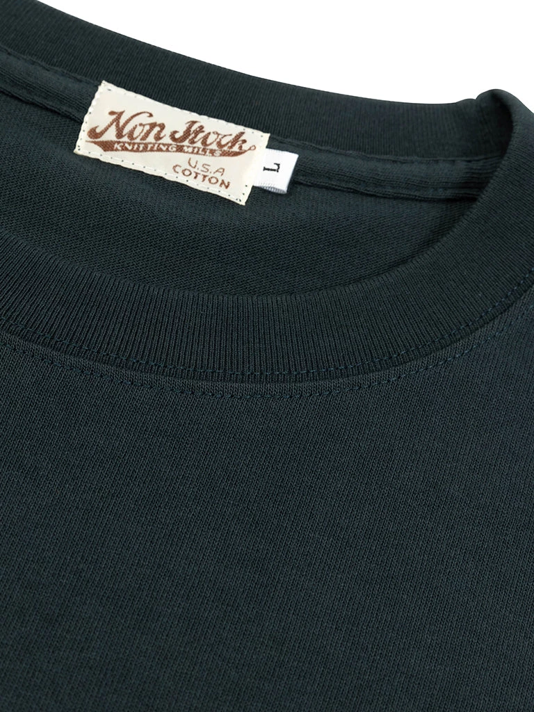 Non Stock MFG. CO. 9 Oz Cotton Tubular T-Shirt - Vintage Black TOPS 5 Non Stock MFG. CO. 9 Oz Cotton Tubular T-Shirt - Vintage Black TOPS