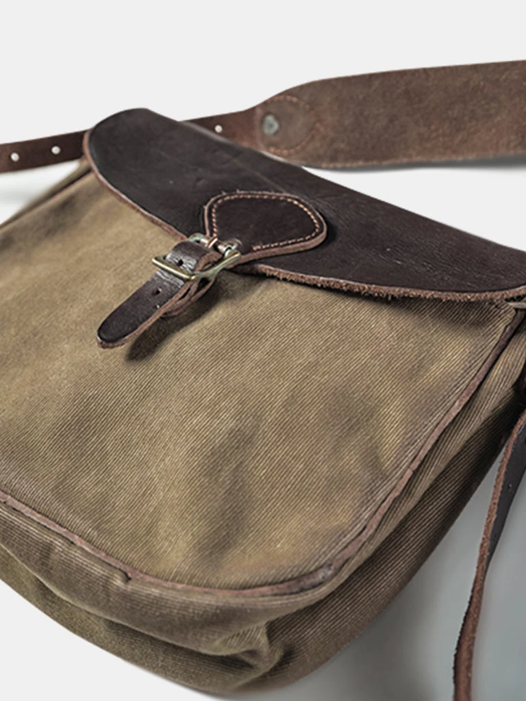 Bronson MFG. CO. ACCESSORIES WWI US Army Messenger Bag - Khaki 7 Bronson MFG. CO. ACCESSORIES WWI US Army Messenger Bag - Khaki