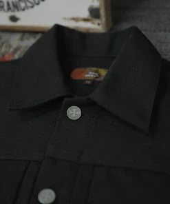 Bob Dong Motorcycle Style Black And White Stripe Type 2 Jacket TOPS