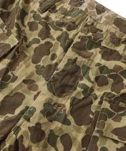 Bronson MFG. CO. BOTTOMS 1943 US Army Duck Hunter Camo Pants 27 Bronson MFG. CO. BOTTOMS 1943 US Army Duck Hunter Camo Pants