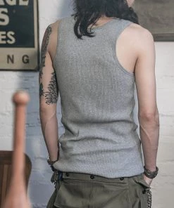 Non Stock MFG. CO. 10.5 Oz Cotton Tank Top - Gray