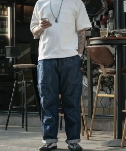 Non Stock MFG. CO. 9.8 Oz Cotton Classic Pocket T-Shirt - White TOPS 15 Non Stock MFG. CO. 9.8 Oz Cotton Classic Pocket T-Shirt - White TOPS