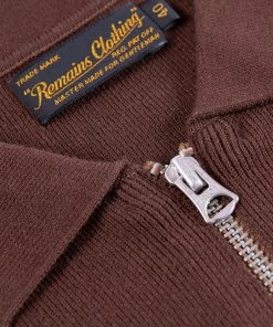 Remains Clothing 1950s Retro Zip-Up Sport Sweater BEST SELLERS