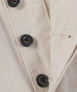 Bronson MFG. CO. BOTTOMS 1940s WWII USN 12 Oz HBT Fatigue Deck Shorts