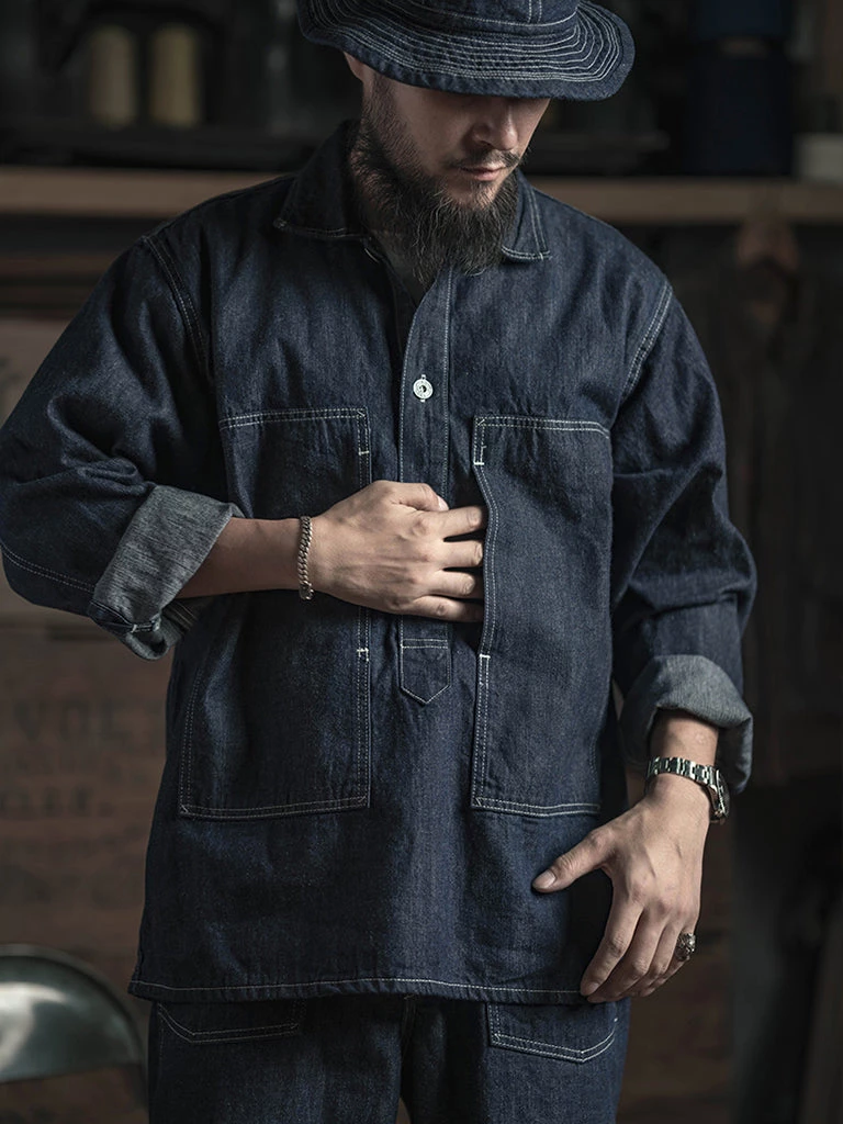 Bronson MFG. CO. 1935 US Army CCC Fatigue Jumper 4 Bronson MFG. CO. 1935 US Army CCC Fatigue Jumper