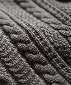 Annual Ring TOPS Merino Wool Aran Sweater