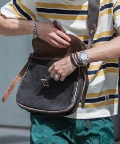 Bronson MFG. CO. ACCESSORIES WWI US Army Messenger Bag - Black