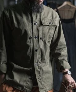 Bronson MFG. CO. NEW ARRIVALS USMC P-44 HBT Utility Jacket 23 Bronson MFG. CO. NEW ARRIVALS USMC P-44 HBT Utility Jacket