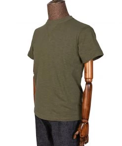 Non Stock MFG. CO. BEST SELLERS Heavyweight US Cotton Gusset Tubular T-Shirt - Green