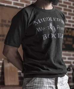 Bronson MFG. CO. Heavy Duty Boxer Physical Training T-Shirt - Black BEST SELLERS 16 Bronson MFG. CO. Heavy Duty Boxer Physical Training T-Shirt - Black BEST SELLERS