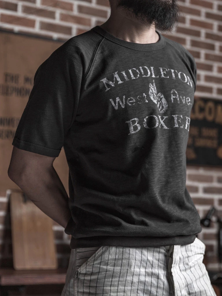 Bronson MFG. CO. Heavy Duty Boxer Physical Training T-Shirt - Black BEST SELLERS 4 Bronson MFG. CO. Heavy Duty Boxer Physical Training T-Shirt - Black BEST SELLERS