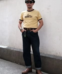 Non Stock MFG. CO. NEW ARRIVALS Retro Rider Motorcycle T-Shirt - Ginger 16 Non Stock MFG. CO. NEW ARRIVALS Retro Rider Motorcycle T-Shirt - Ginger