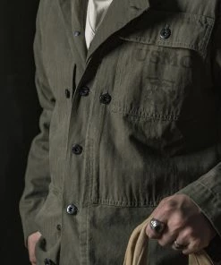 Bronson MFG. CO. NEW ARRIVALS USMC P-44 HBT Utility Jacket 24 Bronson MFG. CO. NEW ARRIVALS USMC P-44 HBT Utility Jacket