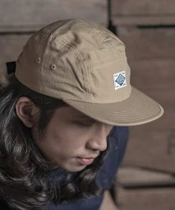 Non Stock MFG. CO. 7.5 Oz Ripstop Cotton 5 Panel Cap - Khaki