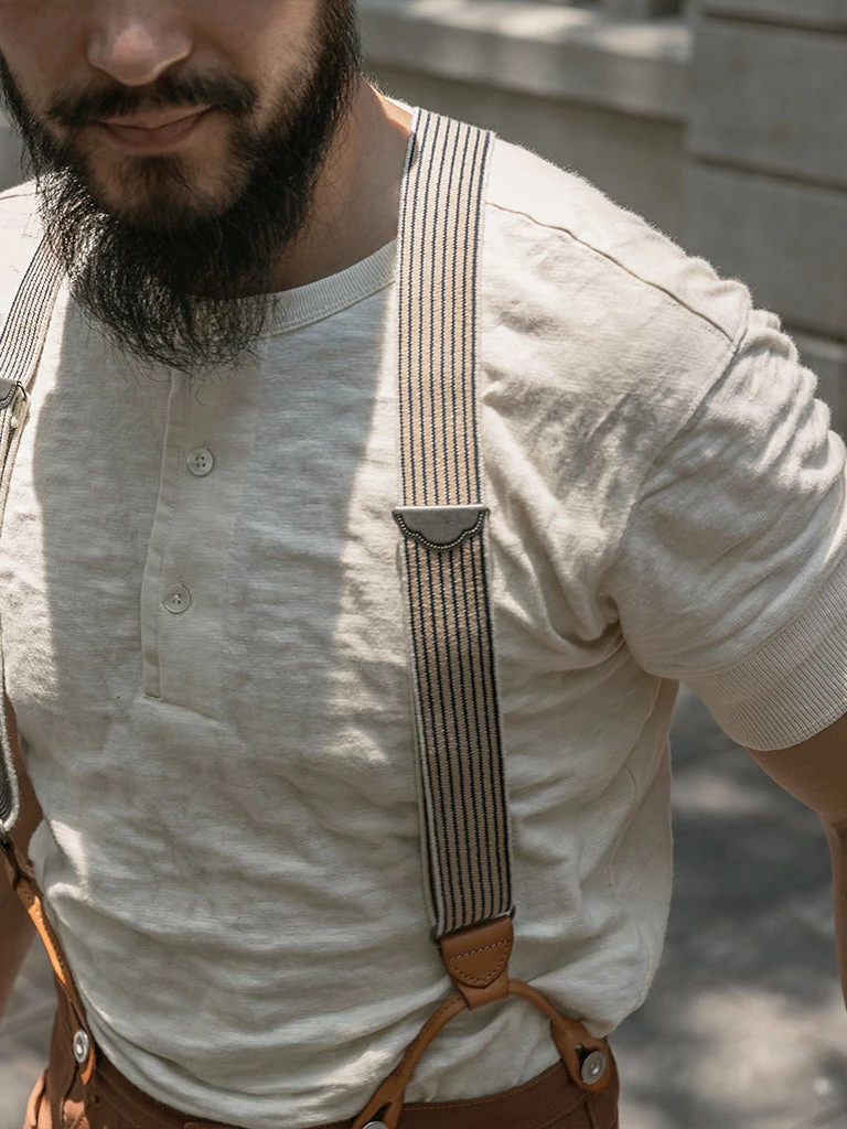 Bronson MFG. CO. 1890s Slub Cotton Henley T-Shirt 5 Bronson MFG. CO. 1890s Slub Cotton Henley T-Shirt