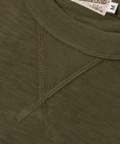 Non Stock MFG. CO. BEST SELLERS Heavyweight US Cotton Gusset Tubular T-Shirt - Green